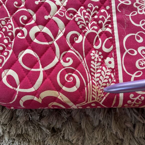 Vera Bradley Twirly Birds Pink Hardshell Laptop Case - Picture 9 of 16